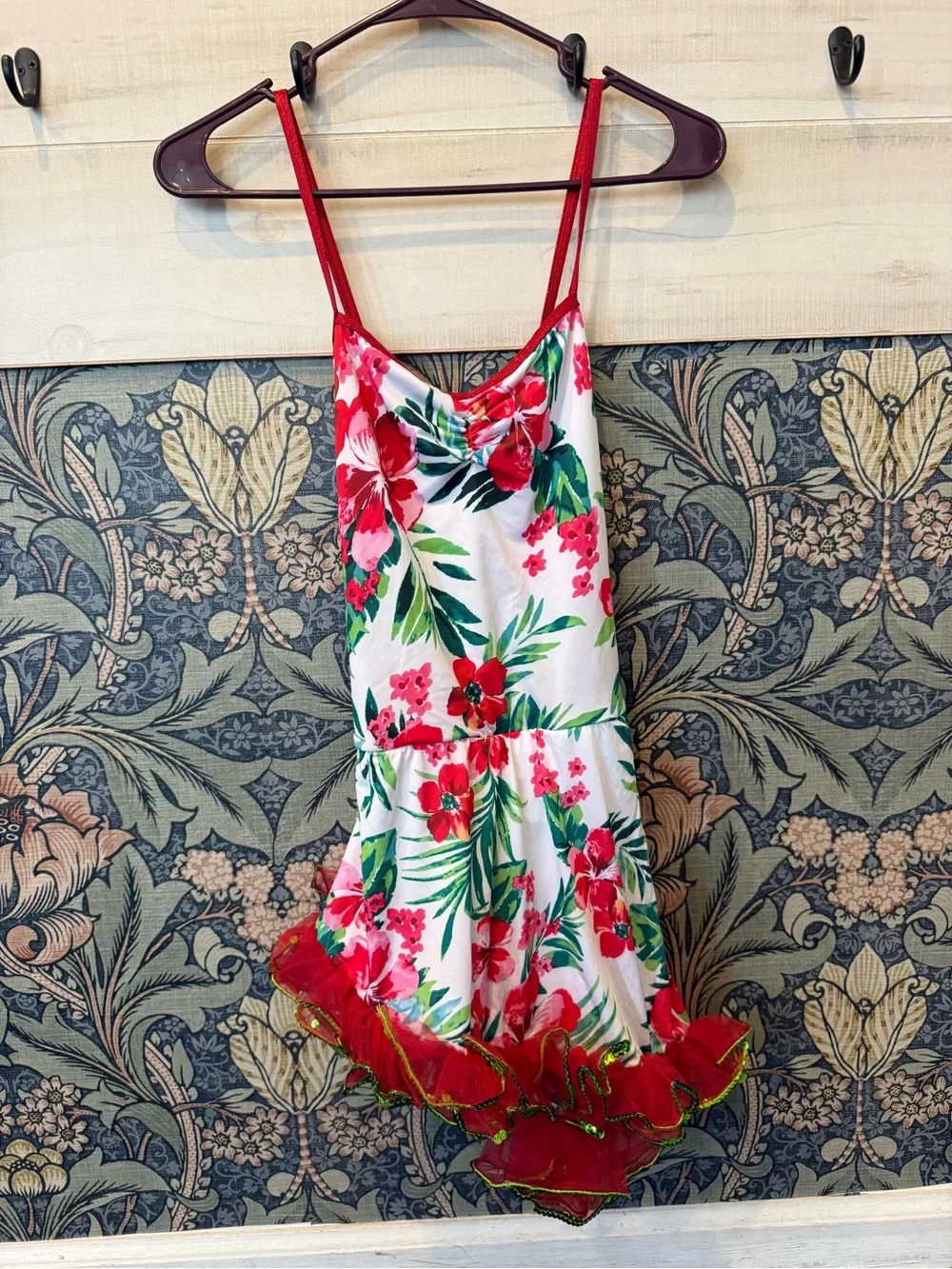 NEW! A Wish Come True Mele Kalikimaka dance costume Hawaiian